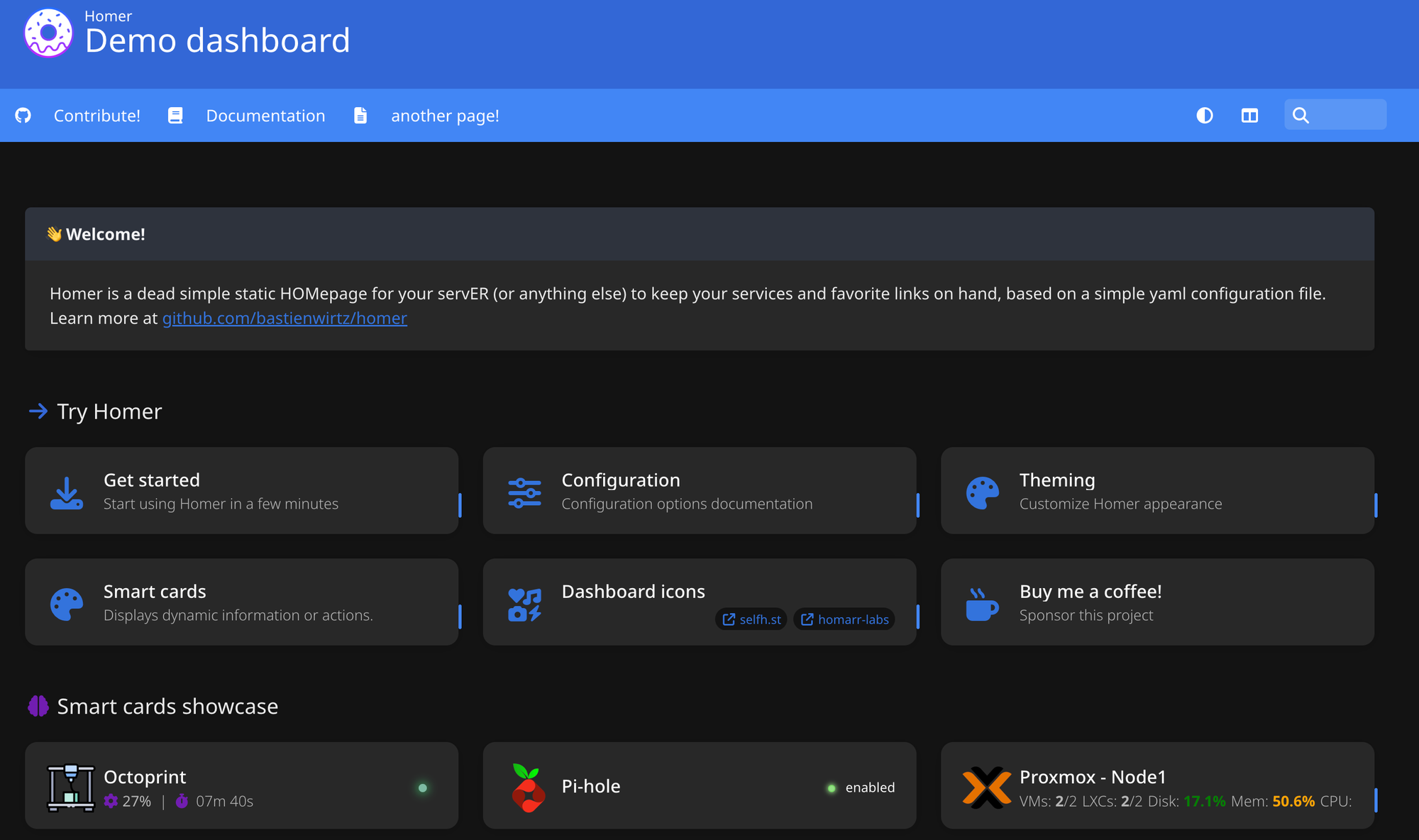 Building a Home Lab Dashboard with Homer